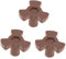 LABRIMP 4 Piezas Accesorios De Plato Giratorio Para Horno De Microondas Acoplador De Motor De Microondas De La Placa De Microondas Repuestos Para Microondas Pequeño El Plastico Verde