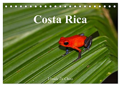 Costa Rica (Tischkalender 2026 DIN A5 quer), CALVENDO Monatskalender: Costa Rica - Land der Regenwälder und Vulkane (CALVENDO Orte)