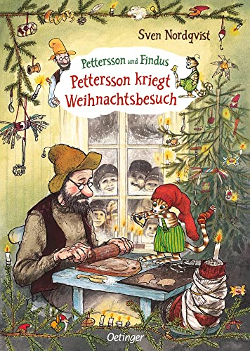 Pettersson und Findus. Pettersson kriegt Weihnachtsbesuch: Herzerwärmende Weihnachtsgeschichte über Gemeinschaft und Hilfsbereitschaft für Kinder ab 4 Jahren