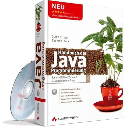 Handbuch der Java-Programmierung: Standard Edition Version 6, m. DVD-ROM