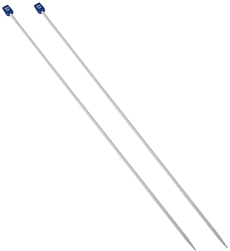 KORBOND - Ferri da Maglia in Alluminio, 3,25 mm x 35 cm