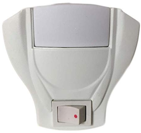 Luce Notturna Lampada Segnapasso Con Interruttore Led 1w Spina 10a Elettrocanali Eck51003