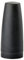 Zone Denmark Nova One Seifenspender fürs Badezimmer, Spender aus Keramik für Handseife/Flüssigseife, Durchm. 8 cm, Höhe 11,5 cm, Fassungsvermögen 250 ml, Schwarz