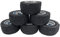 PintoMed Selbstklebender Finger Verband, Gedehnt – 6 x Schwarz - 2,5cm x 4,5m - Kohäsive Bandagen Rollen, Haftbandage, Fixierbinde selbsthaftend, Sport Tape, Handgelenk, Bein, Arm, Vet Wrap
