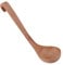 TsunNee Cucharón de sopa de madera, 1 pieza, Cuchara de madera natural, 28 cm de largo, Color Natural