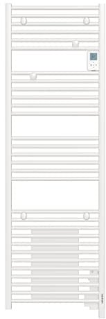 Atlantic Sèche-serviettes électrique DORIS DIGITAL 1550W, Blanc brillant, Une finition légère et épurée, Fonction Boost pour une montée en température rapide
