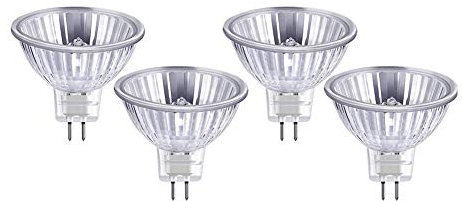 KANKOO Bombilla Alogena Bombilla Horno Bombillas de luz de Noche Mr16 Bombillas halógenas 50w,4pack