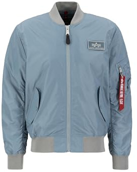 Alpha Industries MA-1 TTC Bomberjacke für Herren Greyblue