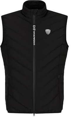 Emporio Armani Herren Steppweste Schwarz XL