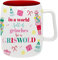 Mary Square Be A Griswold Kaffeetasse aus Keramik, 540 ml