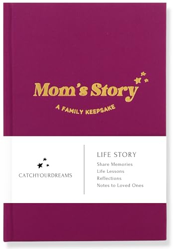CATCHYOURDREAMS Gedächtnis-Tagebuch (Mam): Ein geführtes Andenken, um Ihre Lebensgeschichte und geschätzte Momente mit Ihren Lieben zu teilen. PLANNER, Lila, A4, 2024
