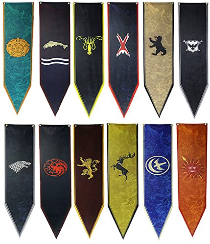 game thrones flag - banner de casa game thrones Stark 150X30CM