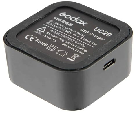 Godox UC29 USB Type-C Battery Charging Dock for AD200, AD200Pro, PIKA200, PIKA200Pro, CITI300Pro