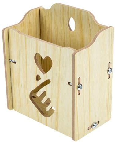 MAGICLULU Handy Aufbewahrungsbox Ständer Für Den Fernseher Handyhalter Ständer Für Telefon Halterungen Für Fernbedienungen Telefonhalterungen Universal- Fernsehständer Hölzern Holzrahmen