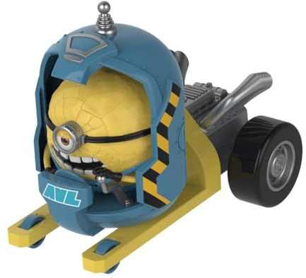 MINIONS AR07167 Bandai Fahrzeug-Kapselreibung, Spielzeug, Mehrfarbig, Spielzeug und Geschenke für Kinder und Familie