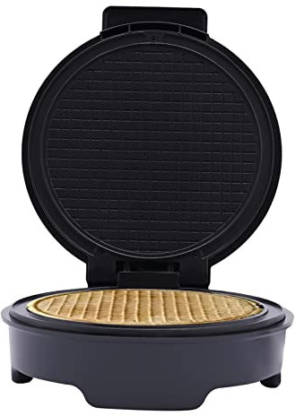 CLEADONG Hörnchenautomat für Hauchdünne Waffeln, 1200W Luxus Waffeleisen, Waffeln Hörnchenautomat für hauchdünne Waffeln Ideal mit Hörncheneisen antihaftbeschichtet regelbarer Temperatur