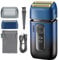 VGR Rasoir électrique pour homme – 7500 tr/min – Tondeuse pop-up – Batterie rechargeable USB-C de 120 minutes – Rasoir sans fil pour homme – Rasoir sans fil pour homme, visage, cheveux, barbe, cou,