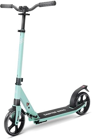 Sawyer Bikes - Patinete Ajustable con Suspensión - Niños +10 Años y Adultos (Mint V2)