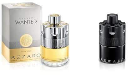 Azzaro Wanted Eau de Toilette 100ml + Azzaro The Most Wanted Eau de Parfum Intense 100ml