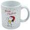 Peanuts Tasse | Snoopy Woodstock | kleine Geschenke für Frauen, Männer oder Kinder | Weihnachten | Kaffeetasse | Teetasse | 330 ml | Merry Christmas (silber Glitzer, 330 ml, Weihnachten)