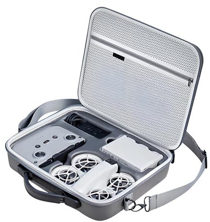 BUCOMTU Neo Tragetasche, tragbare Reisetasche, Aufbewahrungstasche, Stark und verschleißfest, geeignet für DJI Neo Fly More Combo-Drohne und RC-N3 Fernbedienungs Zubehör
