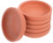 Toddmomy 6pièces Soucoupe Terre Cuite pour Plantes Intérieur Plateau Drainage pour Pots De Récupérateur Eau Accessoires De Jardinage Maison