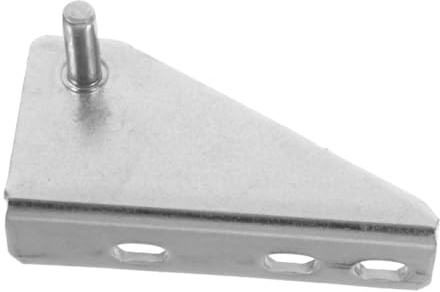 NUOBESTY Freezer Door Hinge Stainless Steel Refrigerator Door Center Hinge Household Fridge Accessory Replacement Part Suitable for Chest and Commercial Freezers