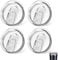 4PCS 20oz Tumbler Lid Replacement: Silicone Cup Cover Splash-Proof Travel Mug Cover – Fits Daily Use Round head push cap Replacement – For Coffee Mug, Road Trips, Gym – Great for Adults, Drivers