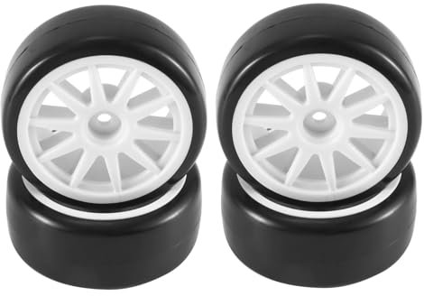 TOQPCZA Parti Auto Rc per Tamiya per TT01 per TT02 per TT02B XV01 TA06 PTG-2 per Kyosho per HPI per HSP 1/10 RC per Auto per Corsa Pneumatici su per Strada Touring Drift Tire Ruote