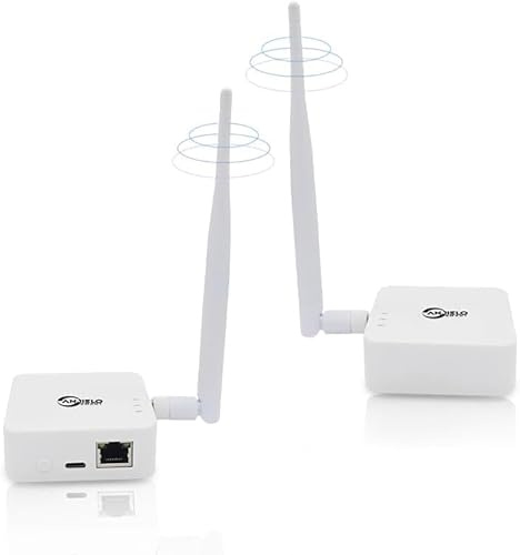 2.4 GHz Outdoor WiFi Point-to-point Wireless Bridge (1 KM Range)