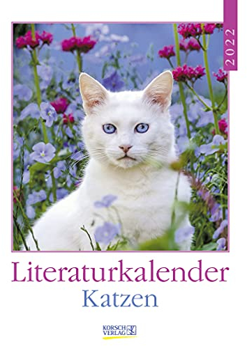 Literaturkalender Katzen 2022: Literarischer Wochenkalender * 1 Woche 1 Seite * literarische Zitate und Bilder * 24 x 32 cm