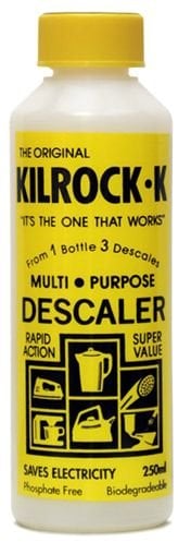 Kilrock Big K Descaler 250ml with Safety Guide.