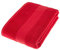 HOMESCAPES Drap de Bain en 100% Coton Turc - Ultra Doux et Absorbant - 500 g/m² - Rouge - 100 x 150 cm