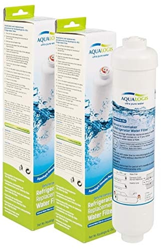 Aqualogis AL-05J Filtre à Eau Compatible Avec Samsung DA29-10105J HAFEX/EXP EF-9603 WSF-100 Réfrigérateur (Lot de 2)
