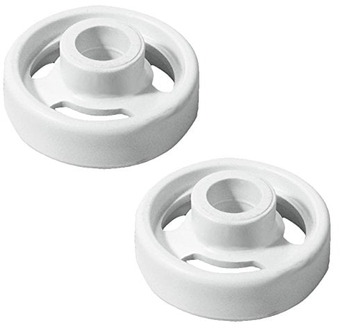 Hotpoint Genuine Dishwasher Lower Basket Rack Wheels (Pack of 2)