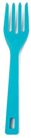 RSVP International EFF-TQ Silicone Flexible Fork, Kitchen, Turquoise