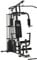 HOMCOM Multi-Exercise Gym Workout Station, 45Kg Weight Stack Training System, Full Body Fitness for Home Gym, Black