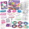 Original Stationery Einhorn Aura Schleim Set, Geheimnisvoll im Dunkeln leuchtendes Putty für Kinder, Vollgepacktes Bastelset zum Selbermachen mit Glitzer Zubehör Geschenke