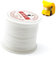 Piaoyu Rubber Band Strap 1 Roll 20m Slingshot Rubber Band Strap Tied Binding Line Hunting Catapult String Thread Elastic Shooting Accessories (White)