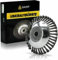 KantenMeister Freischneider Unkrautbürste für Motorsense, Wildkrautbürste Profi Fugenbürste Unkraut entferner 25,4 X 150mm