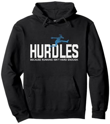 Hürde Leichtathletik-Hürdenlauf Pullover Hoodie