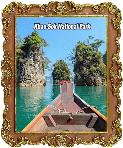 Khao Sok Nationalpark Thailand Touristen-Souvenir Kühlschrankmagnet Kühlschrankdekoration Magnete
