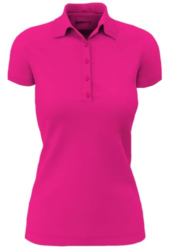 lepni.me Personalisiertes Damen-Polohemd mit eigenem Foto, Logo oder Text oder als Schlichtes Polohemd mit klassischen Knöpfen, Regular Fit, Elegantes Arbeitsoberteil ohne Druck