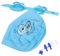 Hemobllo 1 Ensemble bouchon d'oreille de natation enfant boules Quies baignade agrafe lunettes coup de nez Blue