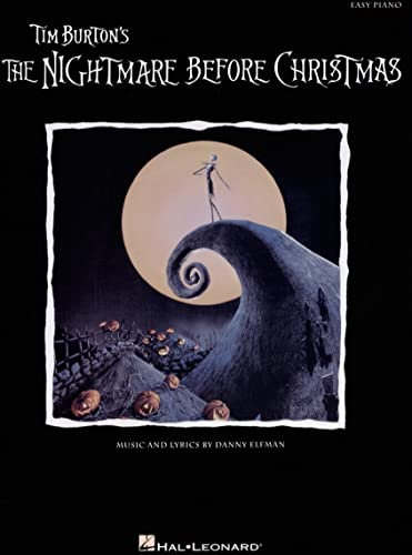 The Nightmare Before Christmas – Easy Piano Songbook | Music by Danny Elfman | 11 Songs from the Cult Classic Disney Movie | Sheet Music for Beginner ... Before Christmas (Easy Piano (Hal Leonard))