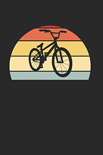 Fahrrad Radfahrer Notizbuch: Fahrrad Radfahrer Notizbuch für Liebhaber / Notizheft / Notizblock A5 (6x9in) Dotted Notebook / Punkteraster / 120 gepunktete Seiten