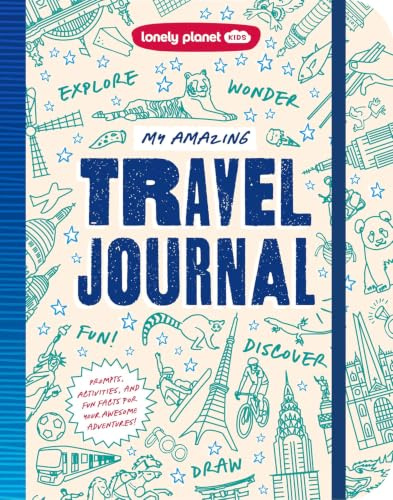My amazing Travel Journal 1ed -anglais-: Write, Draw, Play Games & Capture Special Memories | Packed with Activities & Prompts | Keeps Kids Entertained During Travels