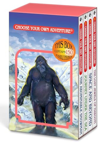 Choose Your Own Adventure 4-Book Boxed Set #1: Origin Four (The Abominable Snowman, Journey Under The Sea, Space And Beyond, The Lost Jewels of Nabooti) (Choose Your Own Adventure Box Sets, Band 3)