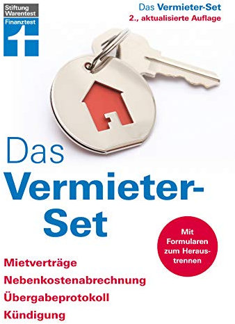 Das Vermieter-Set: Für private Vermieter - Rechtsverbindliche Formulare von Anfang bis zur Beendigung des Mietverhältnisses: Mietverträge, Nebenkostenabrechnung, Übergabeprotokoll & Kündigung