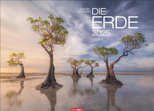 Die Erde Kalender 2025: Die schönsten Seiten unserer Welt in einem Naturkalender voll atemberaubender Fotos. Wandkalender 2025 im Format 68 x 49 cm